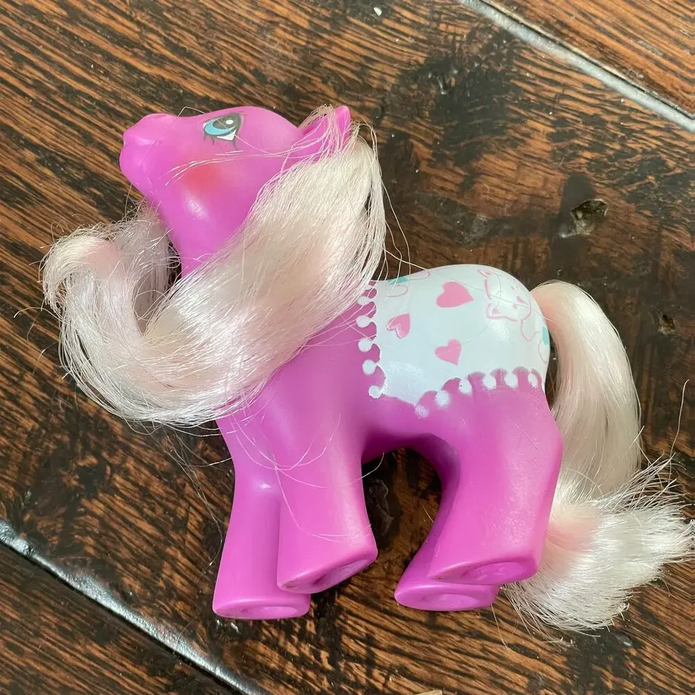 My Little Pony Baby Beachy Keen w/ Playpen & Duck Comb Vtg Mail In G1 MLP READ